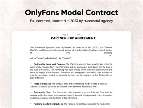 onlyfans manager contract|Onlyfans Management Contract